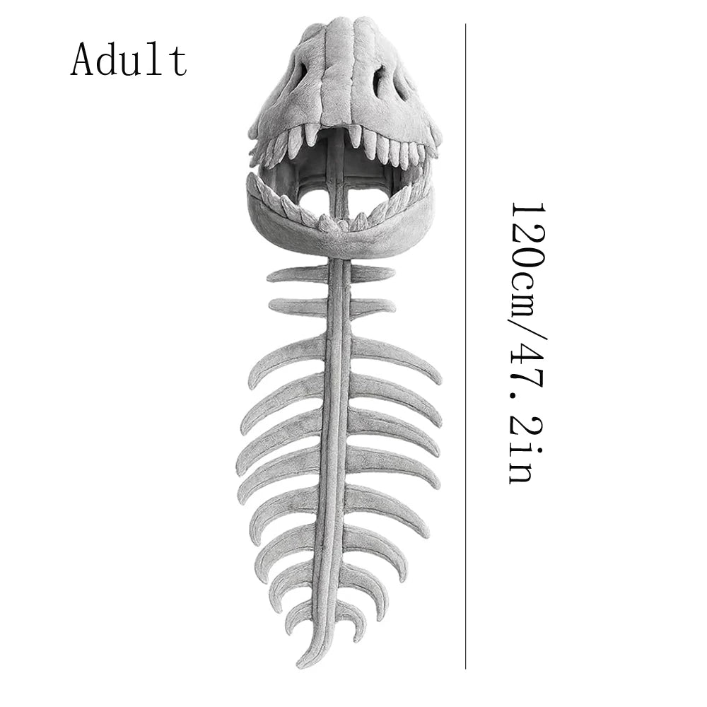 BoneBuddy Dinosaur Skeleton Hood & Spine