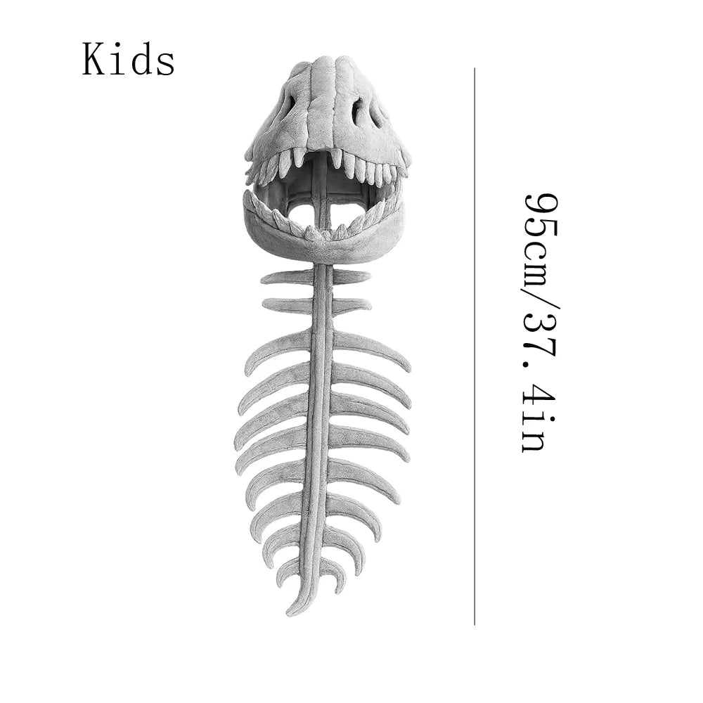 BoneBuddy Dinosaur Skeleton Hood & Spine