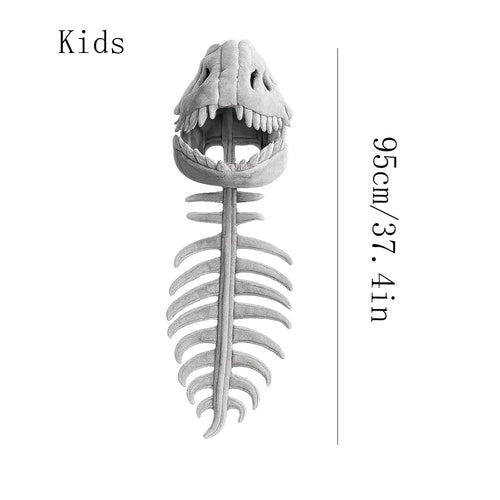 BoneBuddy Dinosaur Skeleton Hood & Spine